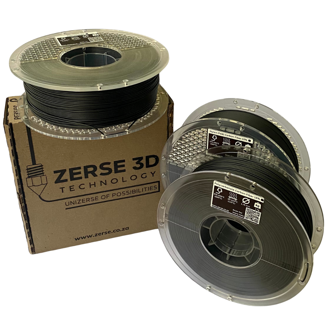 Zerse 3D Nylon (PA6) Carbon Fiber filament (1kg)