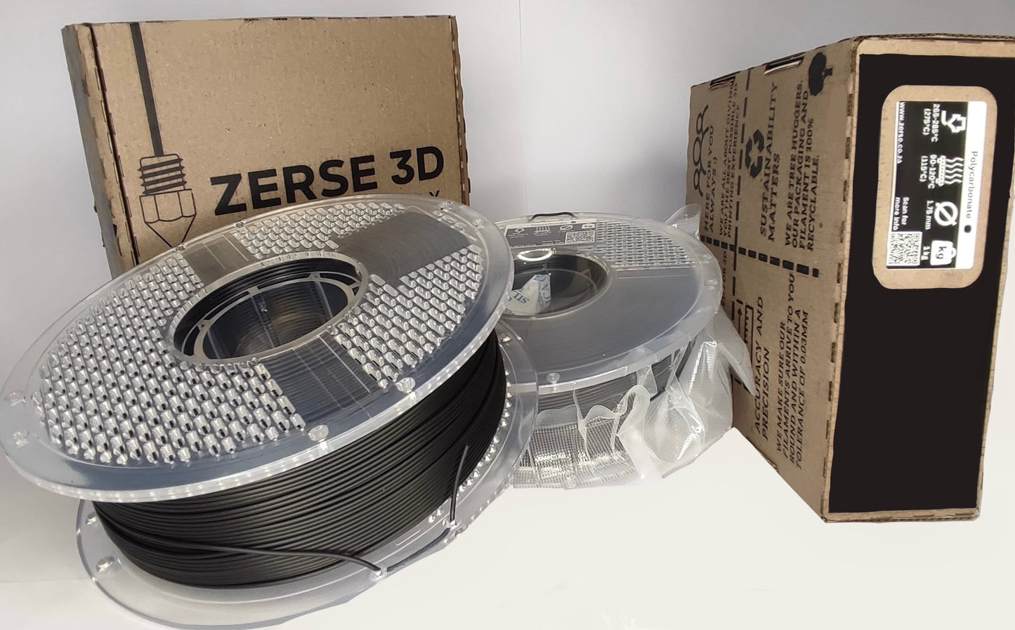 Zerse 3D: Polycarbonate Pro filament (1kg)