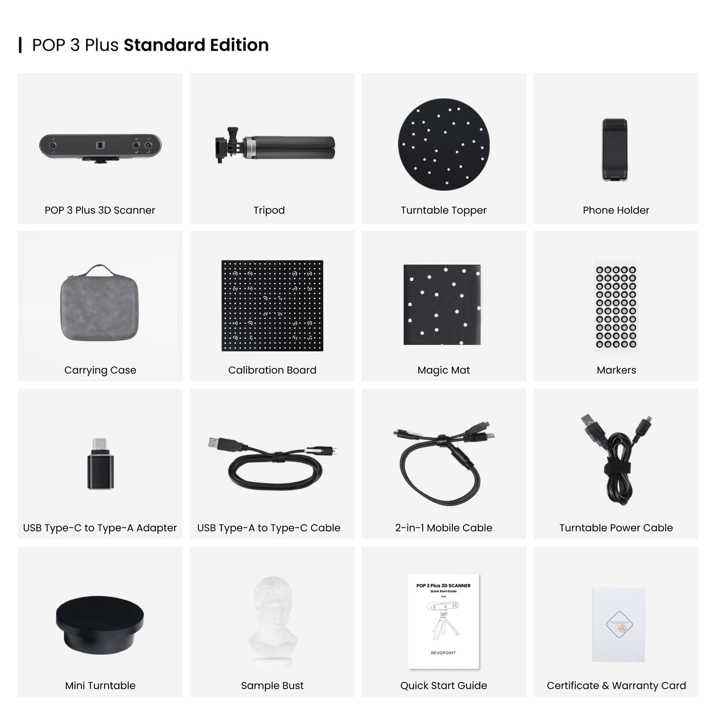 Revopoint POP 3 Plus 3D Scanner